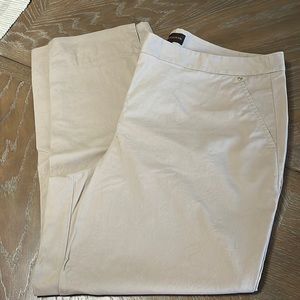 Light tan size 16 ankle length pants